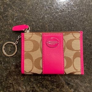 Coach Wallet Keychain